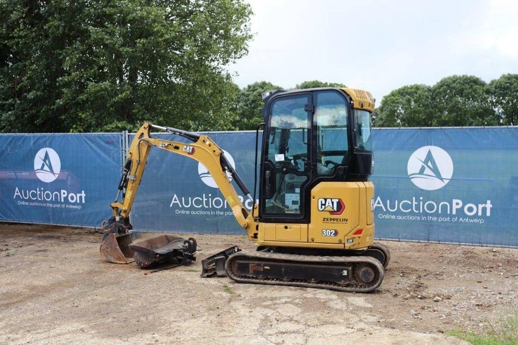 Minibagger del tipo Caterpillar 302, Gebrauchtmaschine en Antwerpen (Imagen 3)