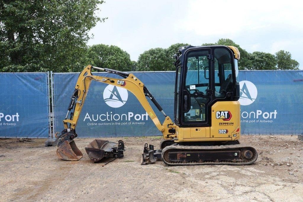 Minibagger типа Caterpillar 302, Gebrauchtmaschine в Antwerpen (Фотография 2)