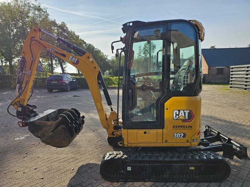 Minibagger des Typs Caterpillar 302, Gebrauchtmaschine in Antwerpen (Bild 1)