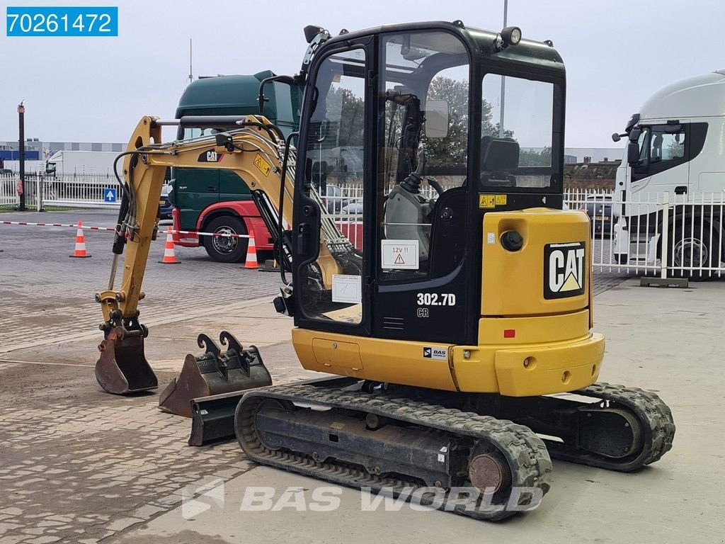 Minibagger del tipo Caterpillar 302.7 D CR GERMAN DEALER MACHINE, Gebrauchtmaschine en Veghel (Imagen 3)