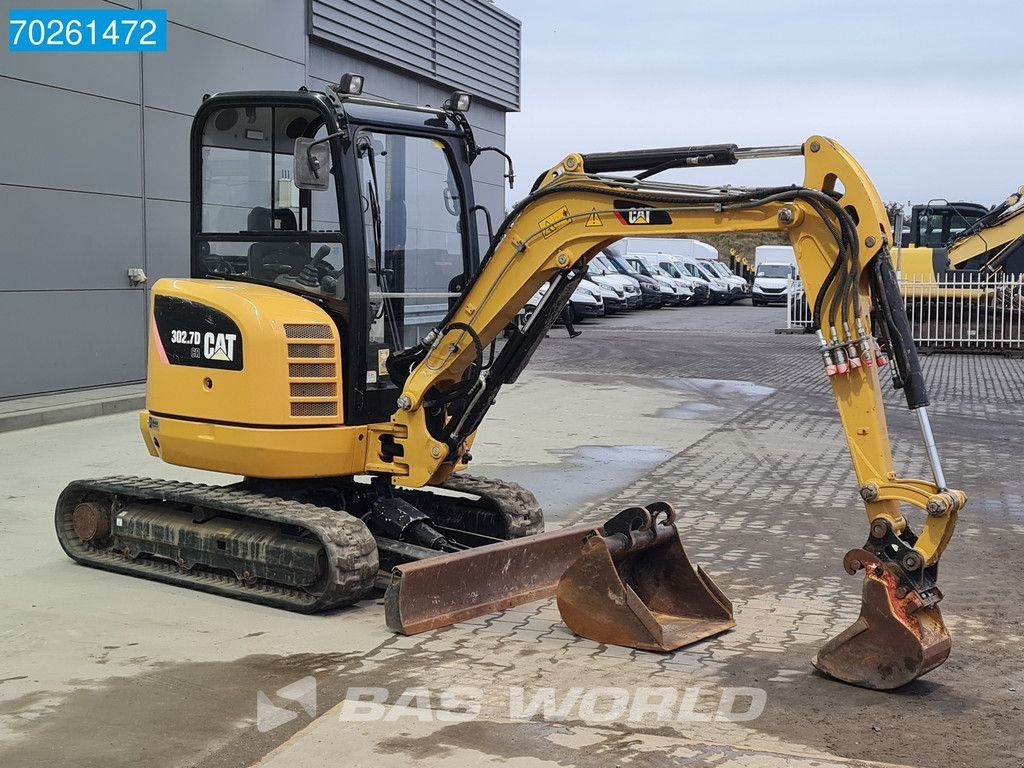 Minibagger del tipo Caterpillar 302.7 D CR GERMAN DEALER MACHINE, Gebrauchtmaschine en Veghel (Imagen 5)