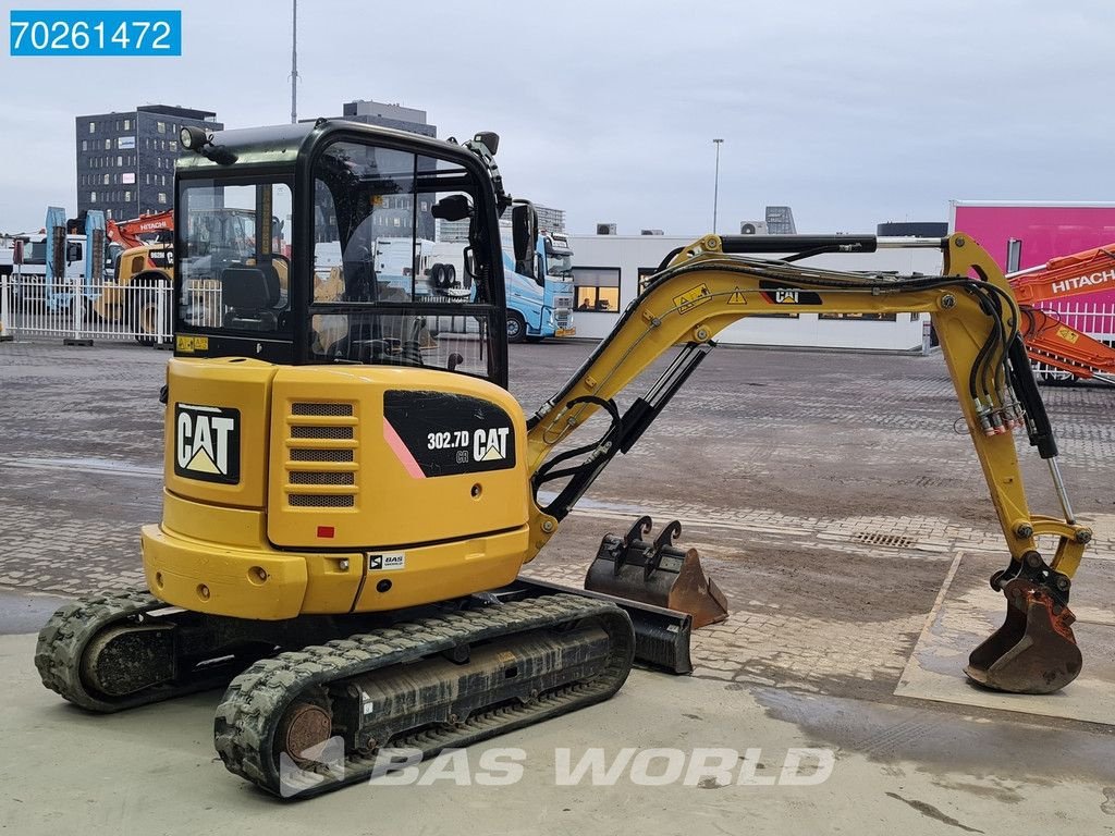 Minibagger του τύπου Caterpillar 302.7 D CR GERMAN DEALER MACHINE, Gebrauchtmaschine σε Veghel (Φωτογραφία 7)