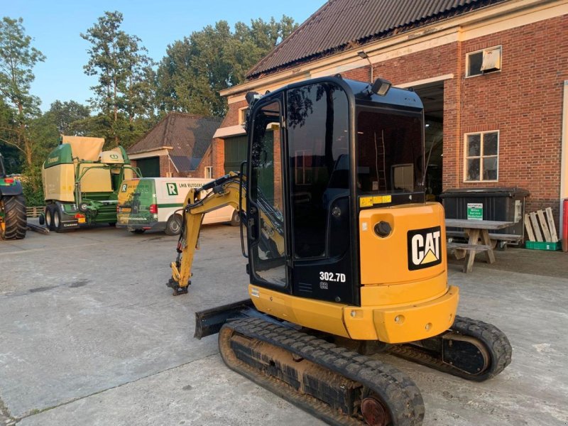 Minibagger des Typs Caterpillar 302.7, Gebrauchtmaschine in Bedum