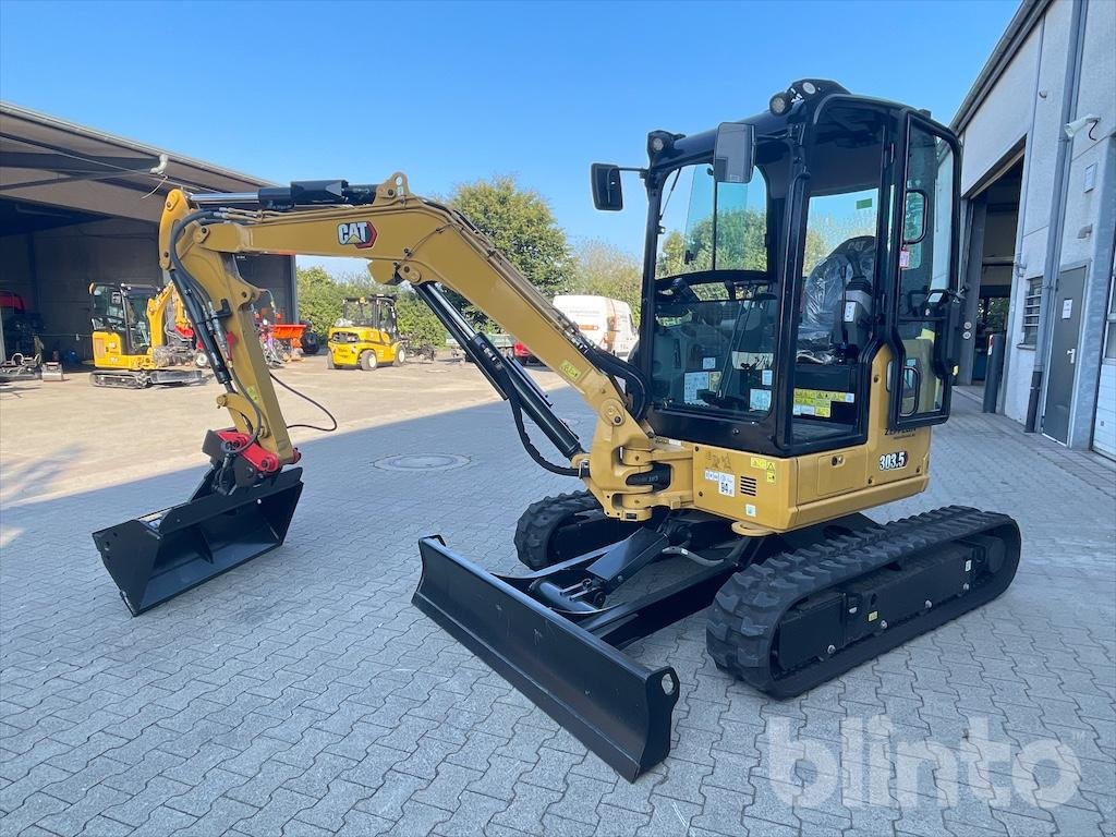 Minibagger van het type Caterpillar 303.5 CR, Gebrauchtmaschine in Düsseldorf (Foto 1)