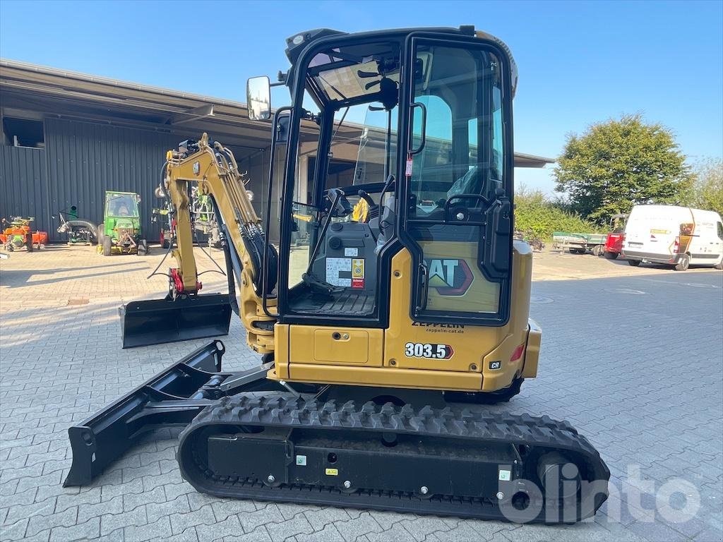 Minibagger Türe ait Caterpillar 303.5 CR, Gebrauchtmaschine içinde Düsseldorf (resim 4)