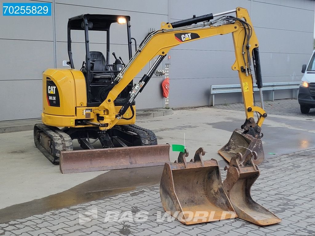 Minibagger типа Caterpillar 303.5 E CR 3 BUCKETS, Gebrauchtmaschine в Veghel (Фотография 8)