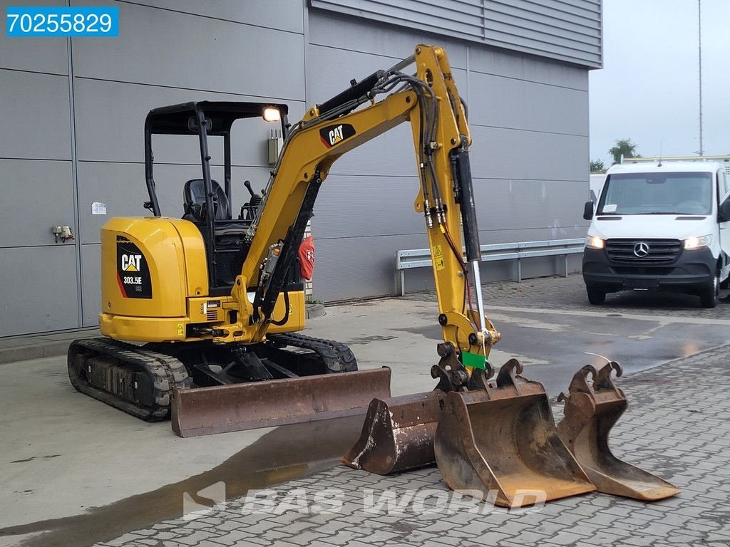 Minibagger типа Caterpillar 303.5 E CR 3 BUCKETS, Gebrauchtmaschine в Veghel (Фотография 3)