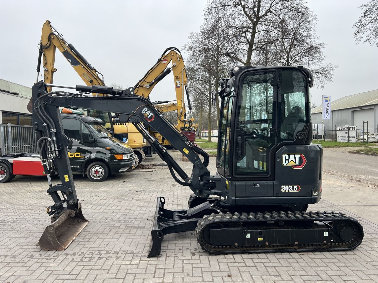 Minibagger Türe ait Caterpillar 303.5 Next gen, Gebrauchtmaschine içinde Doetinchem (resim 2)