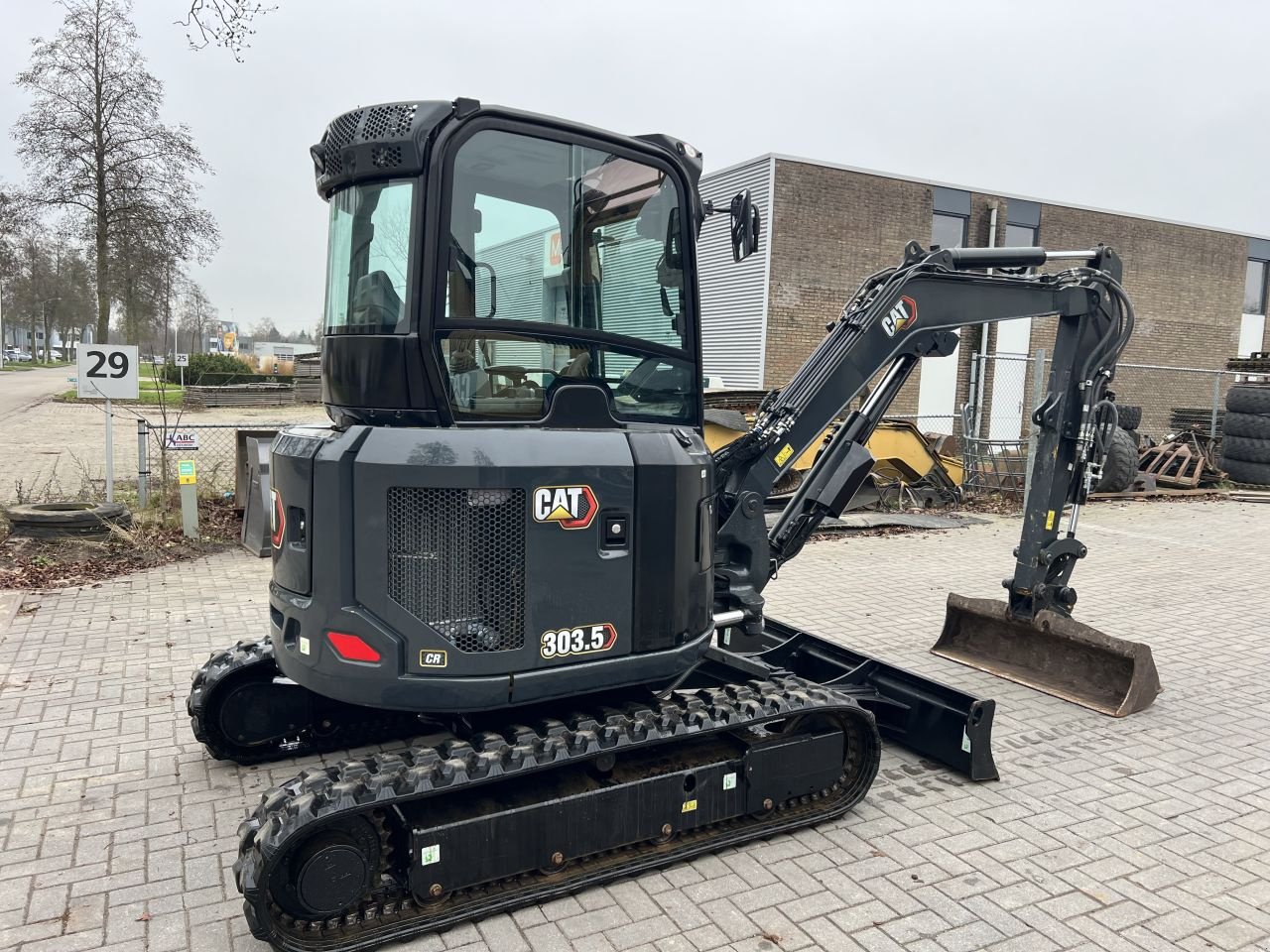 Minibagger Türe ait Caterpillar 303.5 Next gen, Gebrauchtmaschine içinde Doetinchem (resim 4)