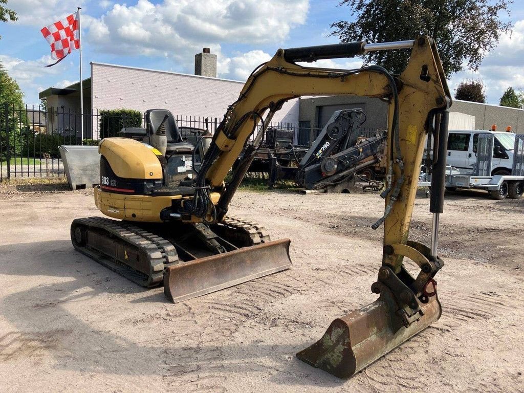 Minibagger des Typs Caterpillar 303CR, Gebrauchtmaschine in Antwerpen (Bild 7)