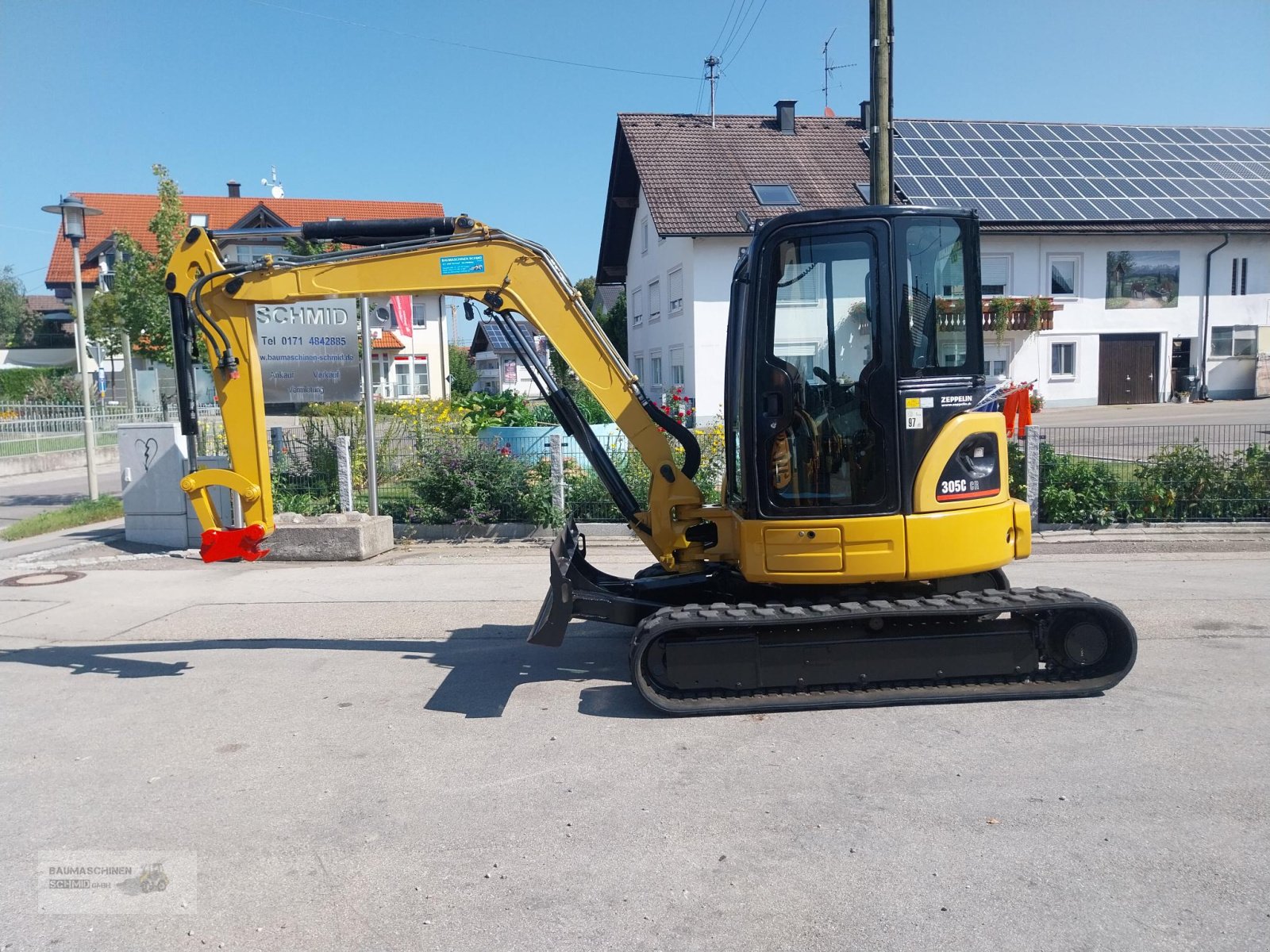 Minibagger Türe ait Caterpillar 305 C, Gebrauchtmaschine içinde Stetten (resim 1)