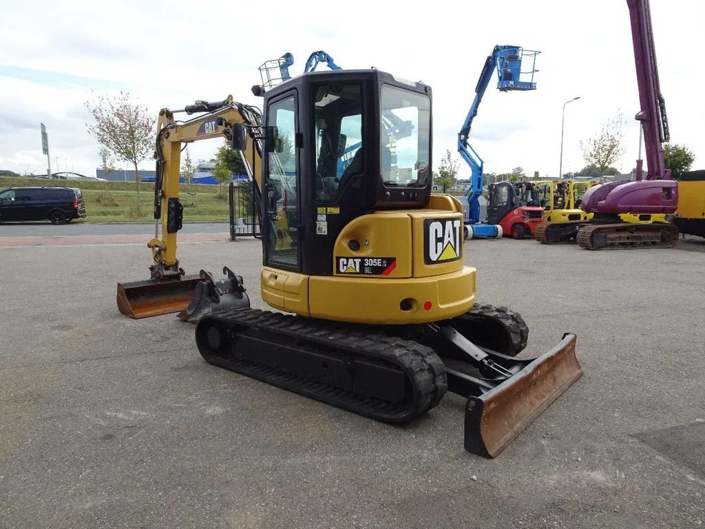 Minibagger del tipo Caterpillar 305E, Gebrauchtmaschine en Zutphen (Imagen 3)