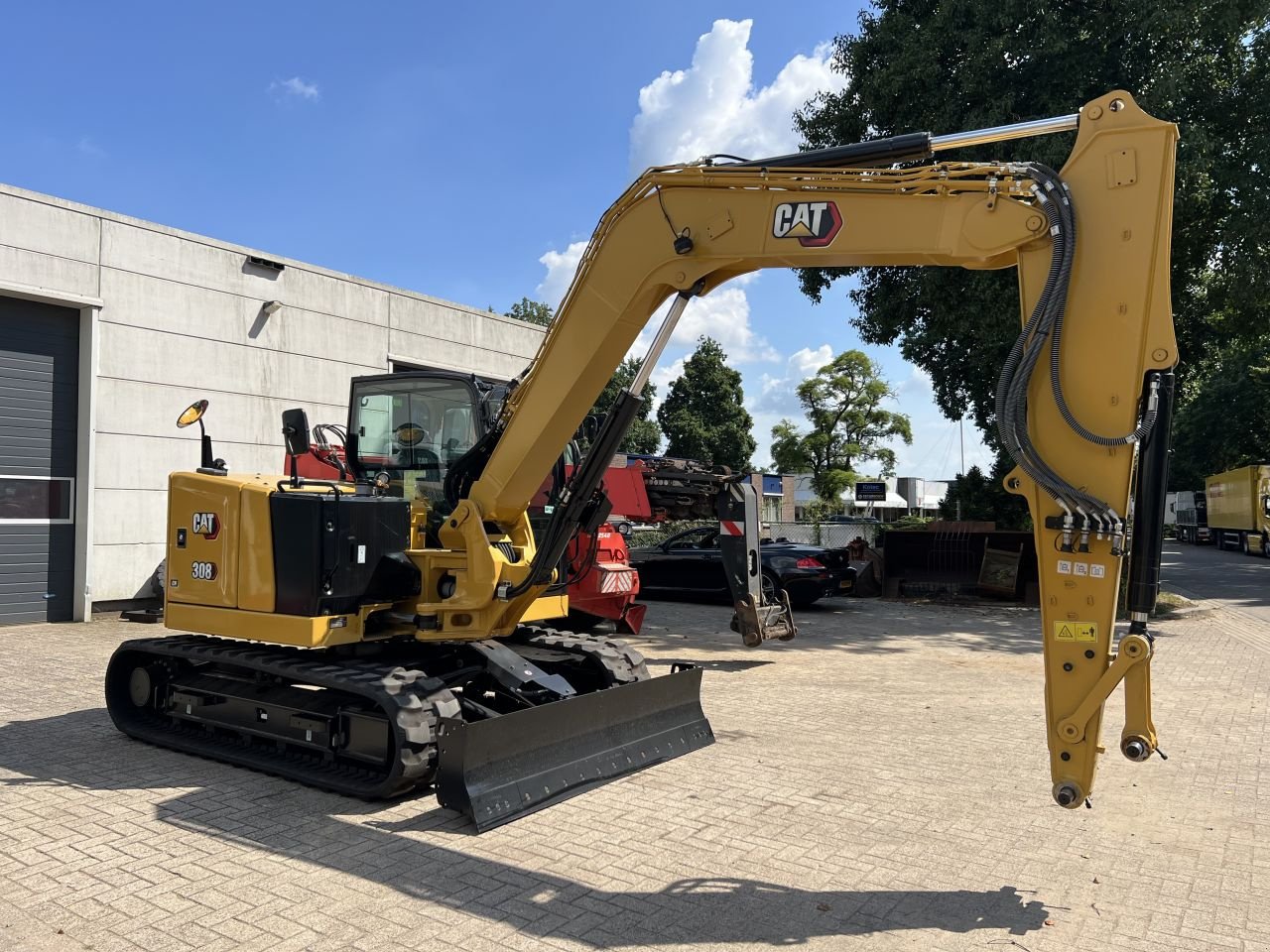 Minibagger Türe ait Caterpillar 308 Next gen, Gebrauchtmaschine içinde Doetinchem (resim 7)