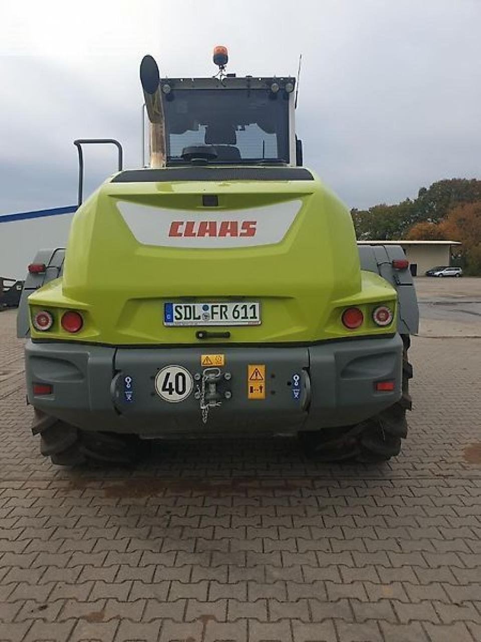 Minibagger des Typs CLAAS torion 1611 p high-lift, Gebrauchtmaschine in NEUENDORF AM SPECK (Bild 3)