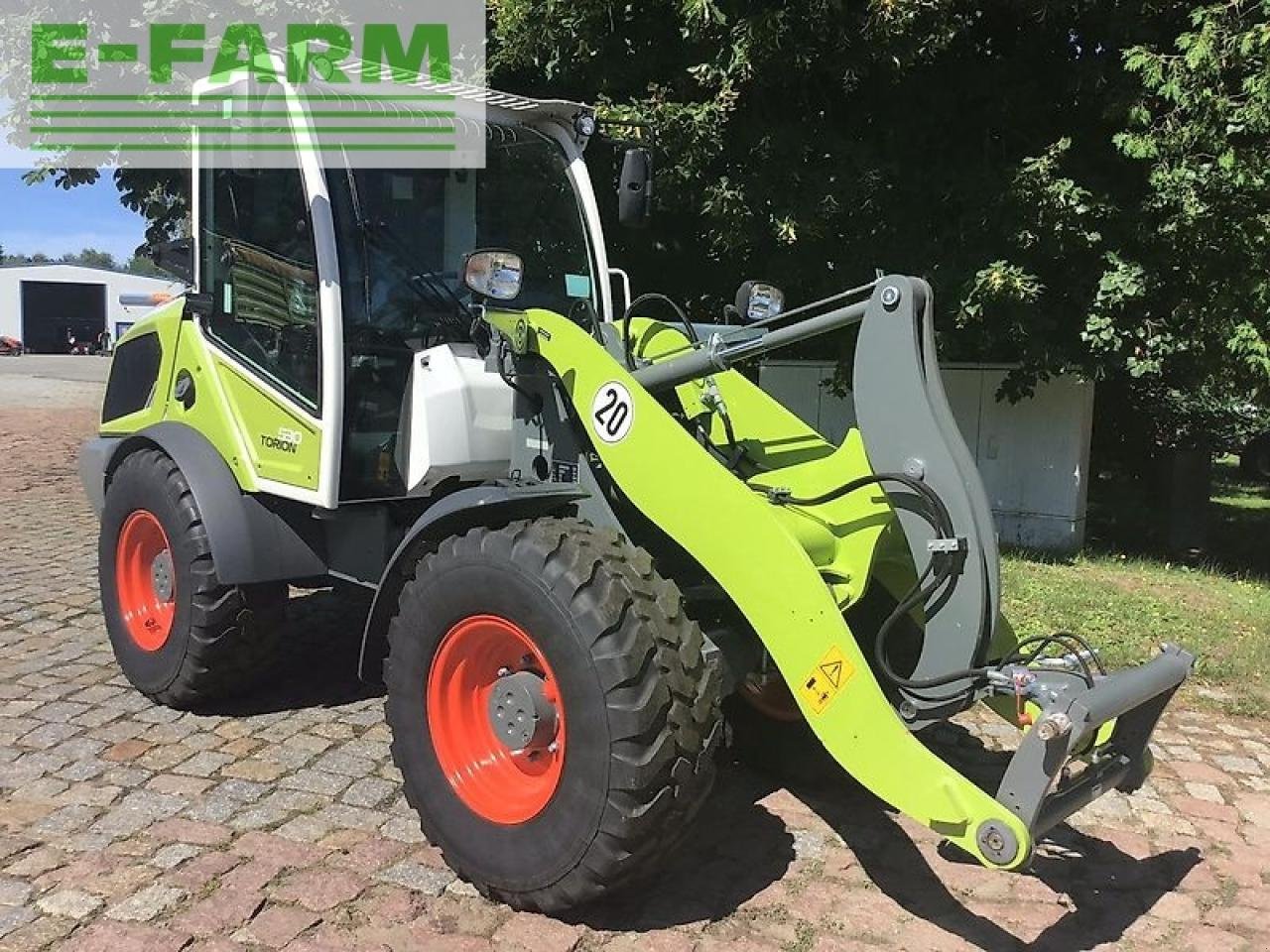 Minibagger des Typs CLAAS torion 530, Gebrauchtmaschine in NEUENDORF AM SPECK (Bild 6)