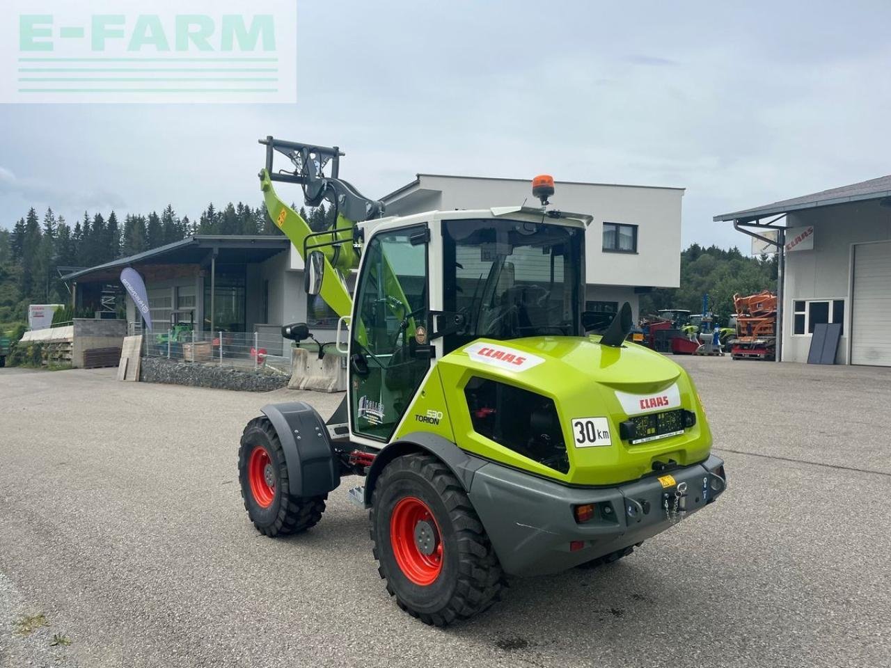 Minibagger del tipo CLAAS torion 530, Gebrauchtmaschine en MÜHLEN (Imagen 8)