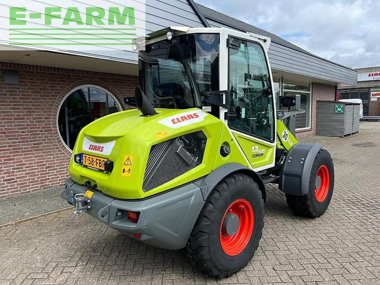 Minibagger Türe ait CLAAS torion 535, Gebrauchtmaschine içinde ag BROEKLAND (resim 5)