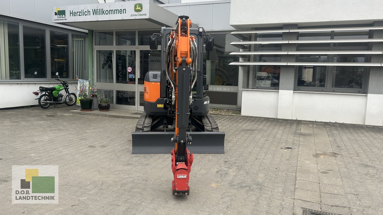 Minibagger typu Doosan DX 35Z-7, Gebrauchtmaschine w Regensburg (Zdjęcie 3)