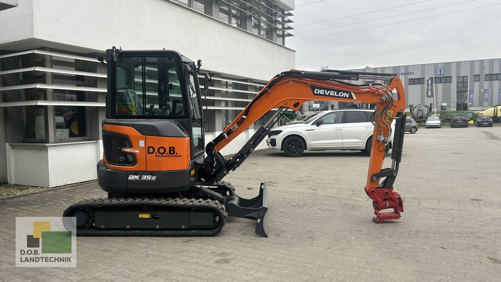 Minibagger типа Doosan DX 35Z-7, Gebrauchtmaschine в Regensburg (Фотография 5)