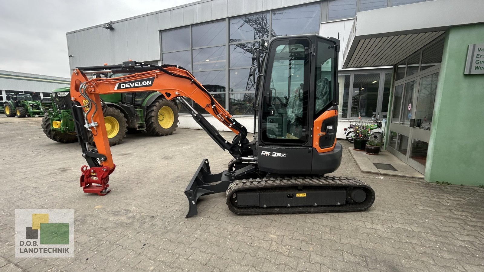 Minibagger typu Doosan DX 35Z-7, Gebrauchtmaschine w Regensburg (Zdjęcie 10)