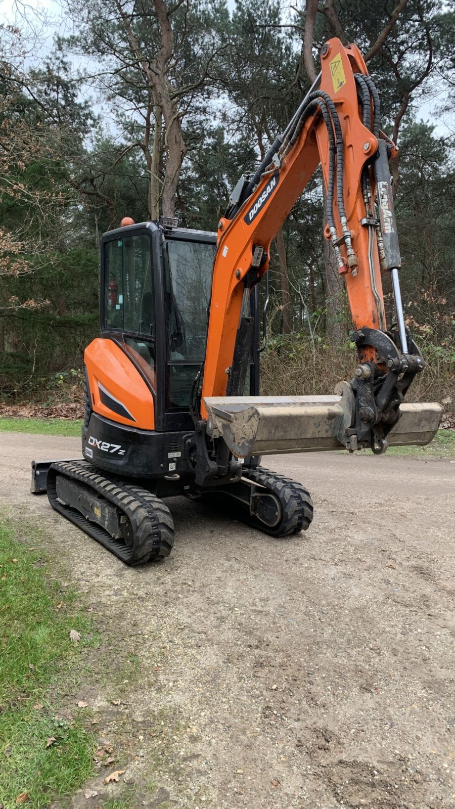 Minibagger tipa Doosan DX27z, Gebrauchtmaschine u Herpen (Slika 3)