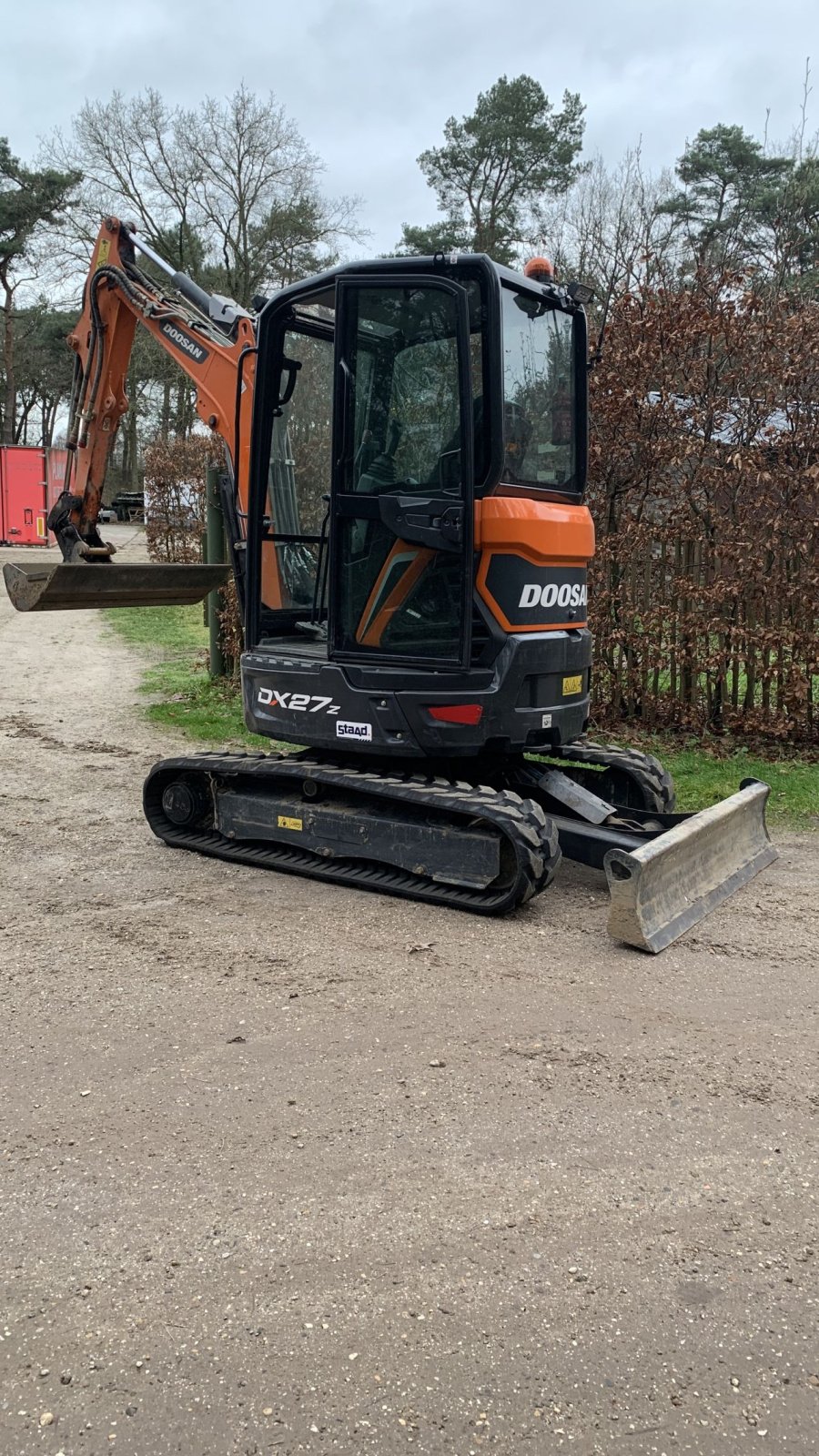 Minibagger tipa Doosan DX27z, Gebrauchtmaschine u Herpen (Slika 4)