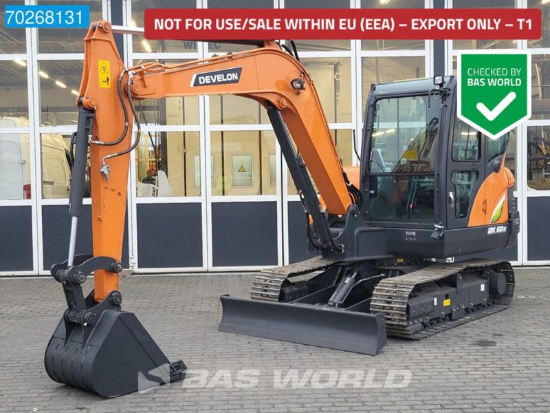 Minibagger typu Doosan DX60 E-10N A/C, Neumaschine v Veghel