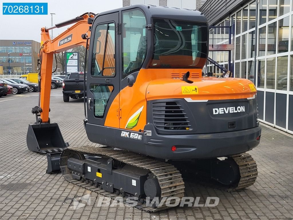 Minibagger типа Doosan DX60 E-10N A/C, Neumaschine в Veghel (Фотография 3)