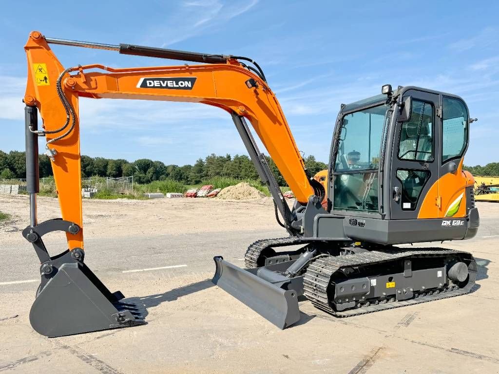 Minibagger typu Doosan DX60E-10N - New / Unused / 2024 Model, Neumaschine w Veldhoven (Zdjęcie 2)