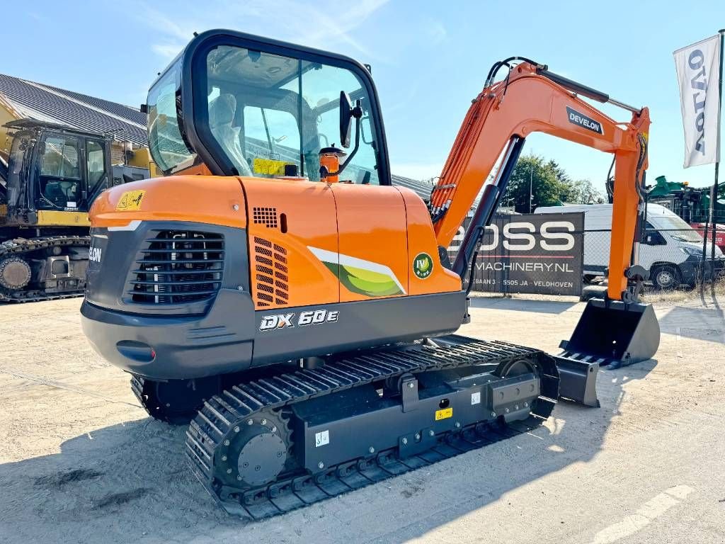 Minibagger typu Doosan DX60E-10N - New / Unused / 2024 Model, Neumaschine v Veldhoven (Obrázok 5)