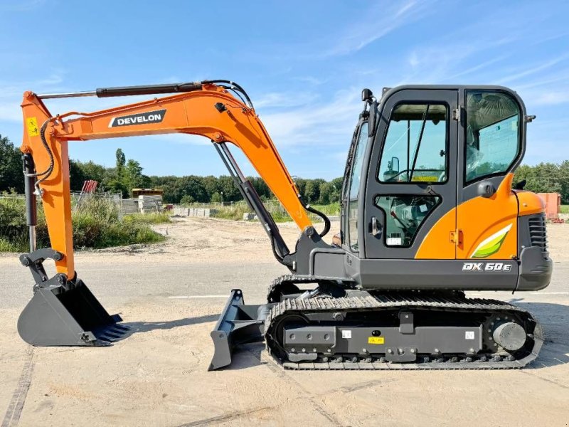 Minibagger του τύπου Doosan DX60E-10N - New / Unused / 2024 Model, Neumaschine σε Veldhoven (Φωτογραφία 1)