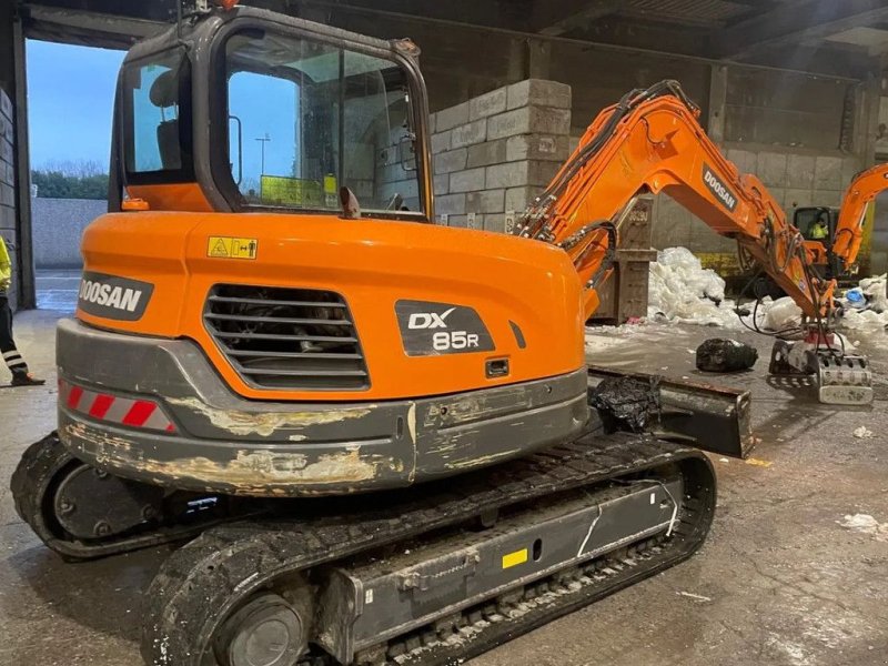 Minibagger du type Doosan DX85R-3, Gebrauchtmaschine en Wevelgem