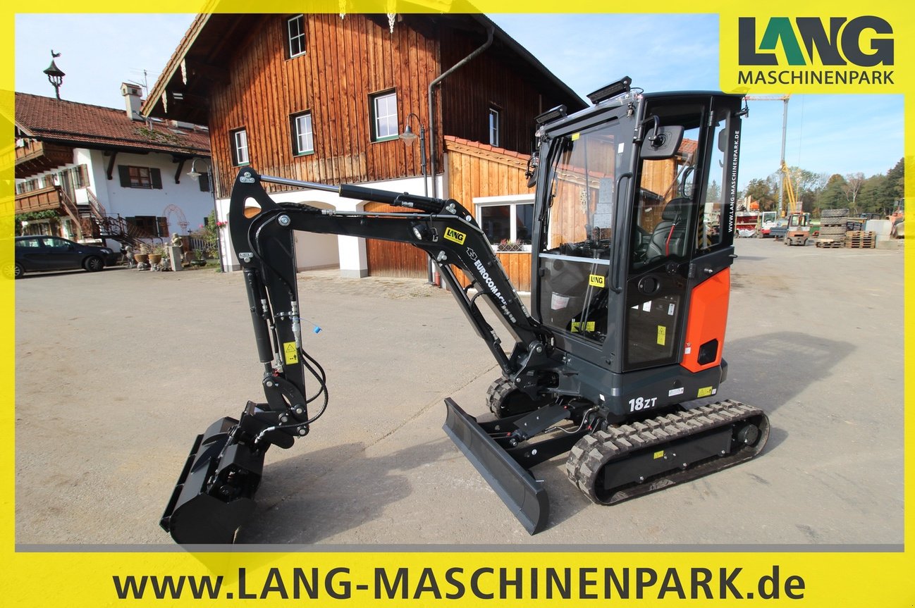 Minibagger του τύπου Eurocomach 18 ZT inkl. Löffelset, Neumaschine σε Petting (Φωτογραφία 1)