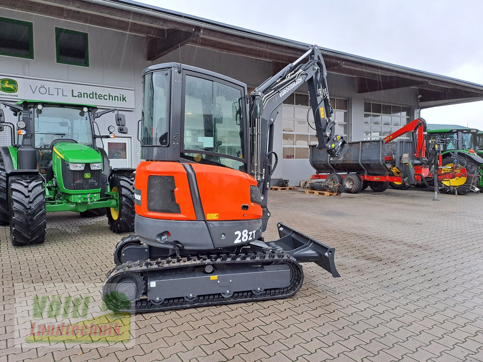 Minibagger of the type Eurocomach 28 ZT, Neumaschine in Hutthurm bei Passau (Picture 2)