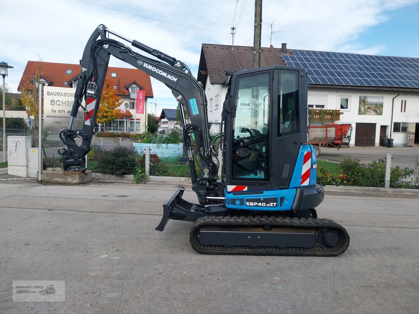 Minibagger van het type Eurocomach 40.2 ZT, Gebrauchtmaschine in Stetten (Foto 1)