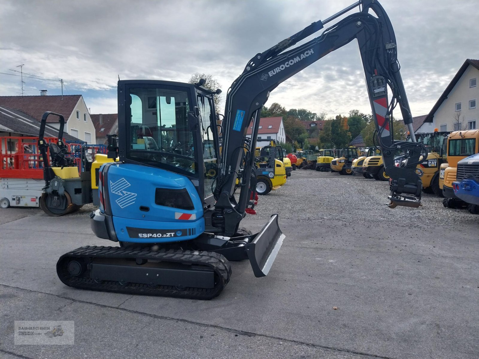 Minibagger van het type Eurocomach 40.2 ZT, Gebrauchtmaschine in Stetten (Foto 2)