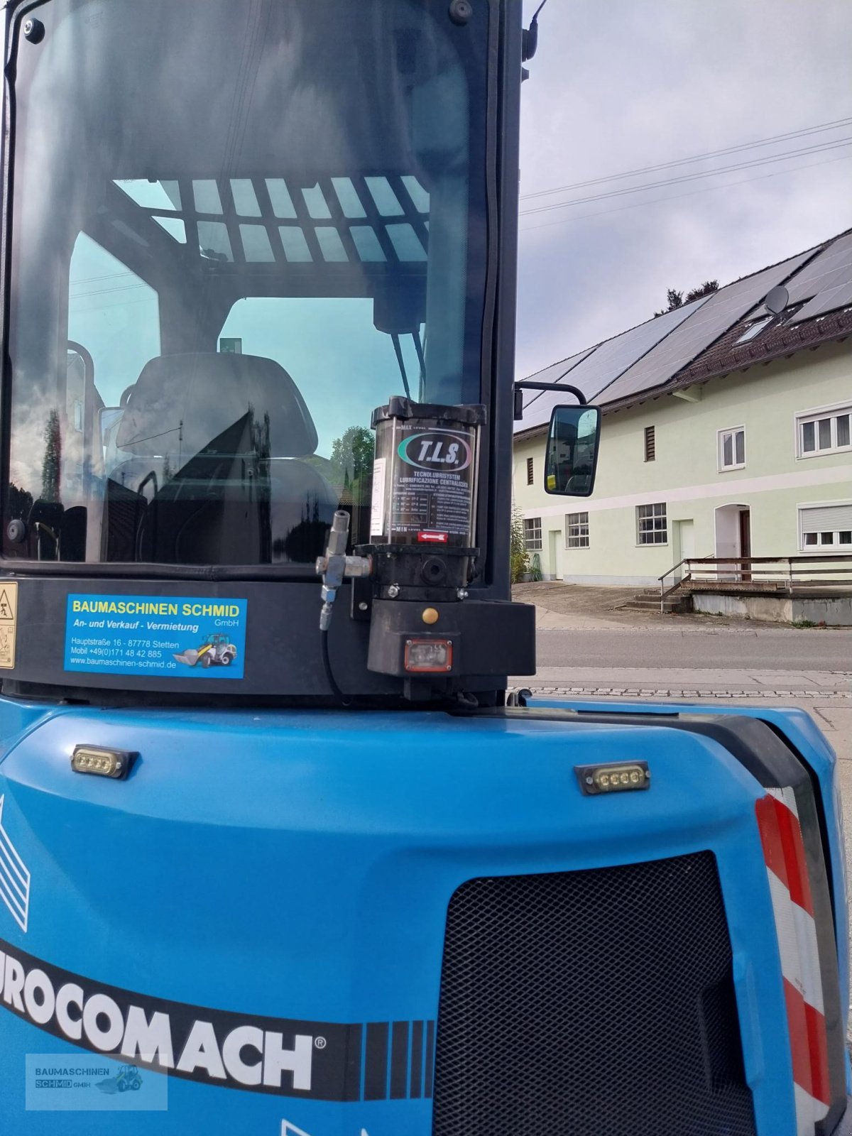 Minibagger van het type Eurocomach 40.2 ZT, Gebrauchtmaschine in Stetten (Foto 8)