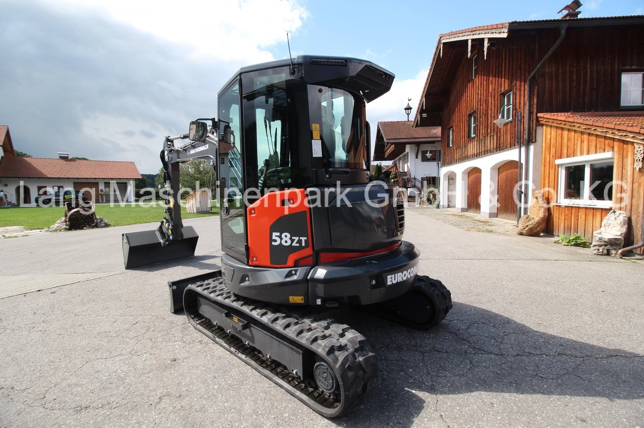 Minibagger tipa Eurocomach 58 ZT, Neumaschine u Petting (Slika 3)