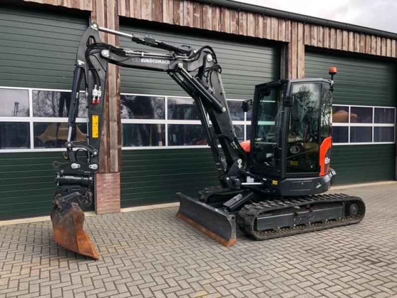 Minibagger van het type Eurocomach 65TR Ex Demo, Gebrauchtmaschine in Wijster