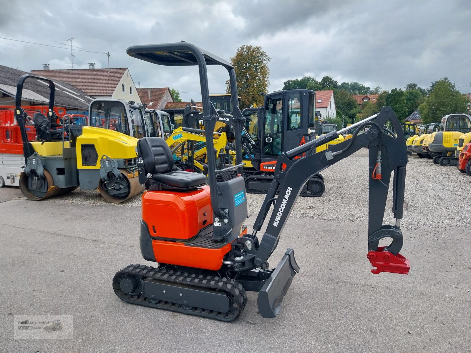 Minibagger des Typs Eurocomach ES 10 ZT, Gebrauchtmaschine in Stetten (Bild 3)