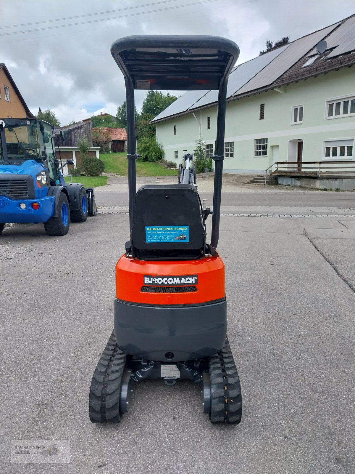 Minibagger typu Eurocomach ES 10 ZT, Gebrauchtmaschine v Stetten (Obrázek 4)