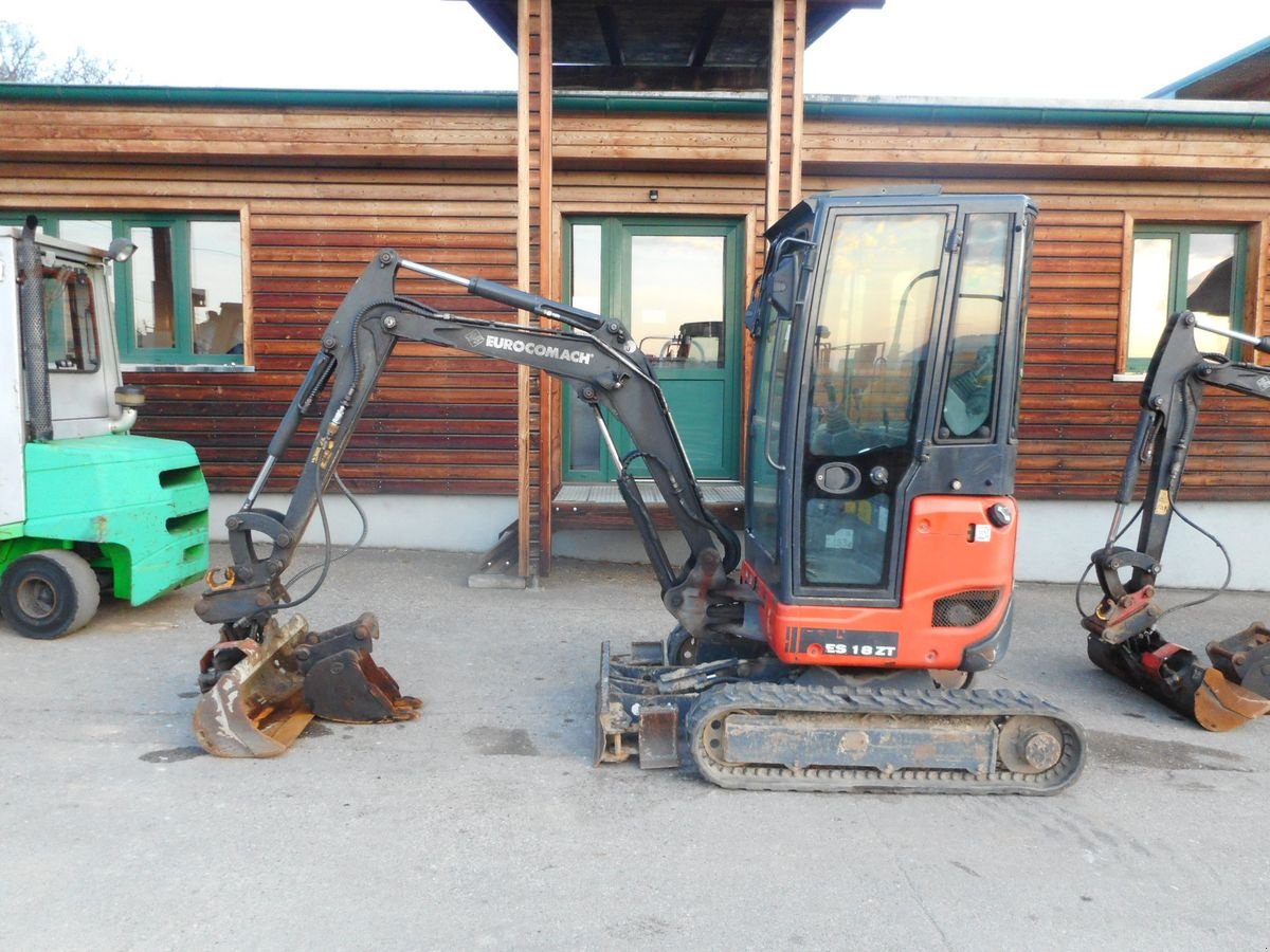 Minibagger van het type Eurocomach ES 18 ZT ( 1.750kg ), Gebrauchtmaschine in St. Nikolai ob Draßling (Foto 1)