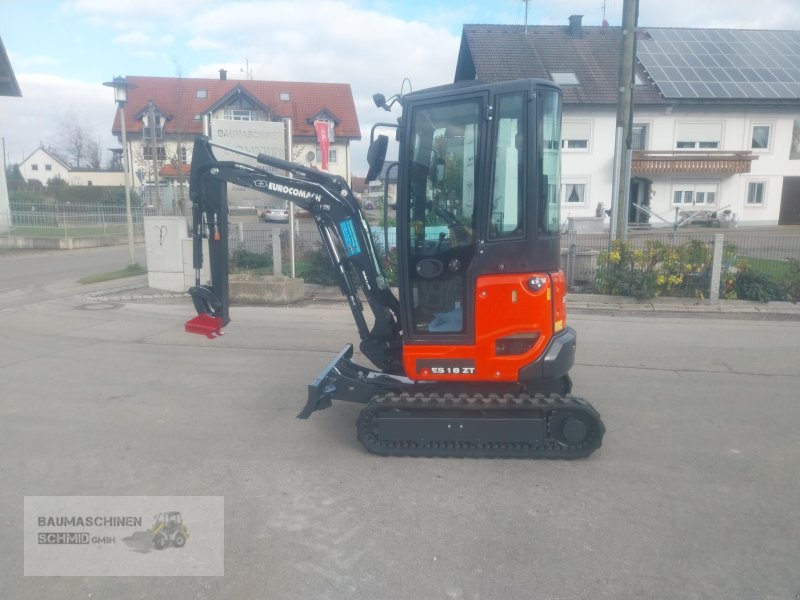 Minibagger des Typs Eurocomach ES 18 ZT, Gebrauchtmaschine in Stetten (Bild 1)