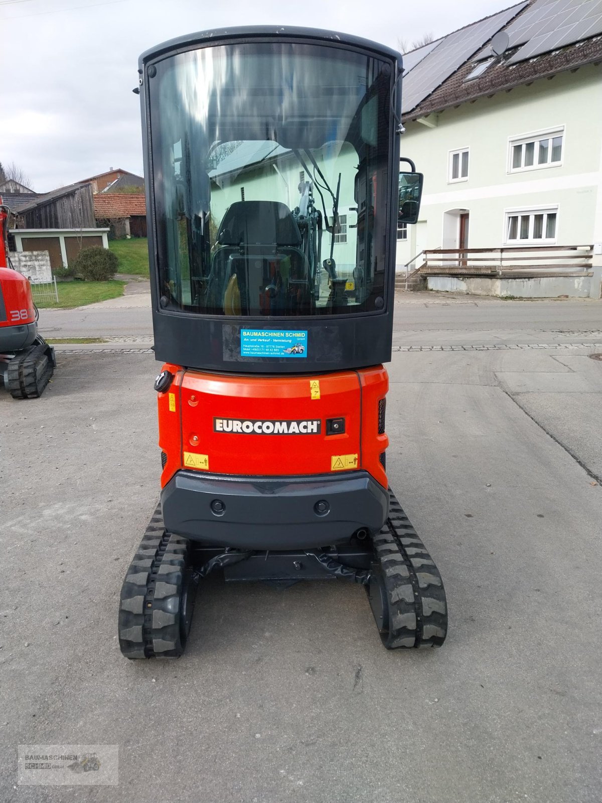 Minibagger van het type Eurocomach ES 18 ZT, Gebrauchtmaschine in Stetten (Foto 4)