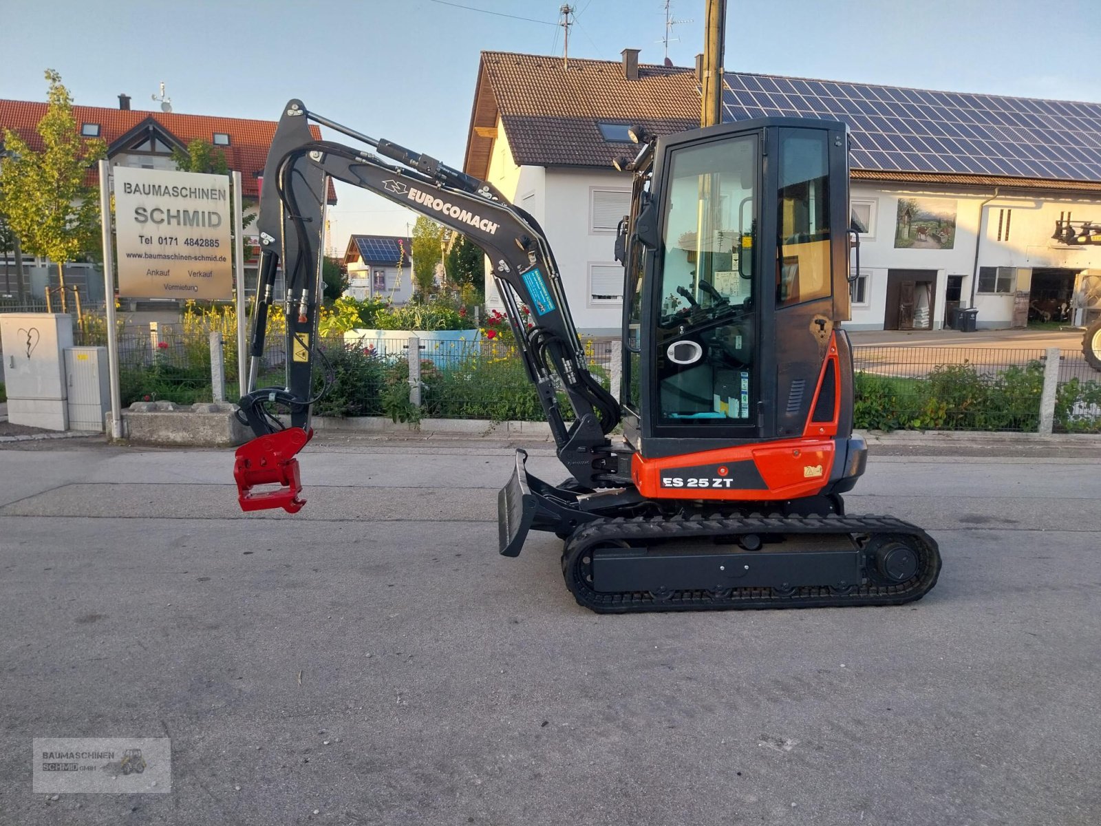 Minibagger des Typs Eurocomach ES 25 ZT, Gebrauchtmaschine in Stetten (Bild 1)