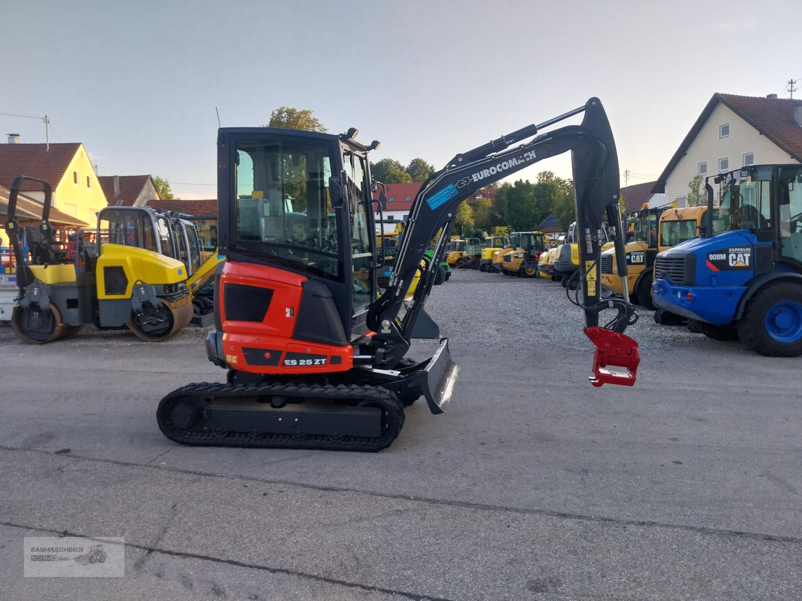 Minibagger des Typs Eurocomach ES 25 ZT, Gebrauchtmaschine in Stetten (Bild 3)