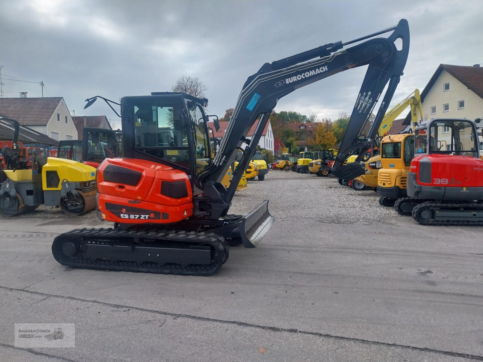 Minibagger tip Eurocomach ES 57 ZT, Gebrauchtmaschine in Stetten (Poză 3)