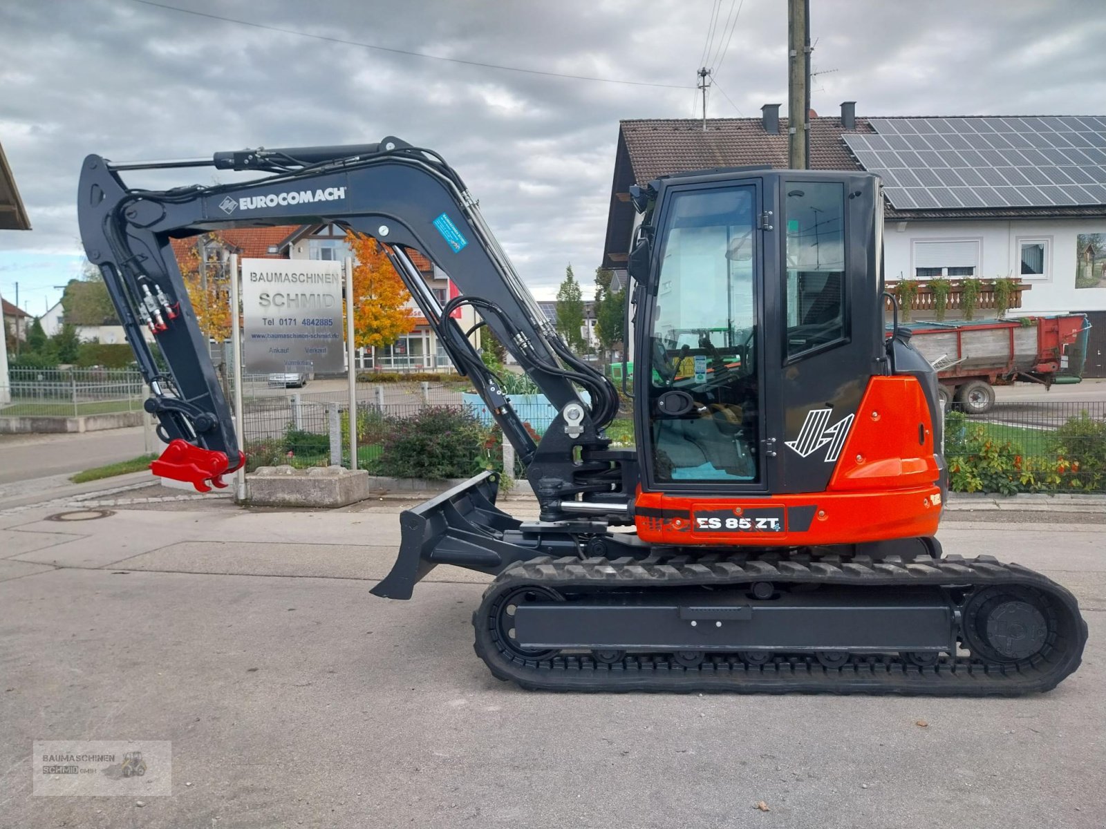 Minibagger du type Eurocomach ES 85 ZT, Gebrauchtmaschine en Stetten (Photo 1)