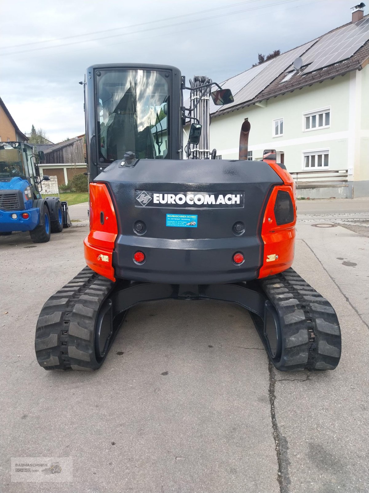 Minibagger van het type Eurocomach ES 85 ZT, Gebrauchtmaschine in Stetten (Foto 6)