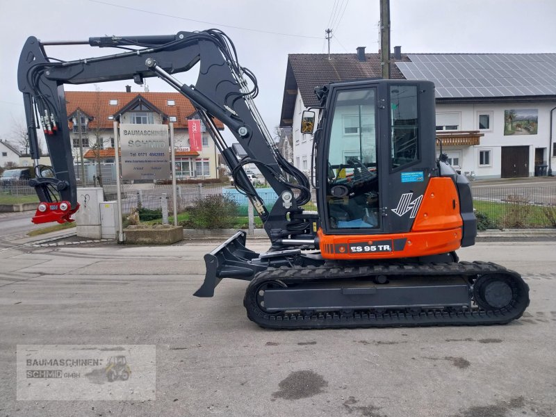 Minibagger типа Eurocomach ES 95 TR 4 mit Verstellausleger, Gebrauchtmaschine в Stetten (Фотография 1)